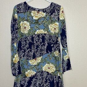 Floral Long Sleeve Tunic